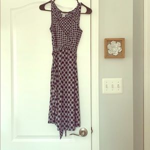 Maternity Cross Front Wrap Dress